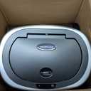 NINESTARS DZT-50-9BK The Original Automatic Motion Sensor Trash Can, 13.2 Gal. / 50 L., Black