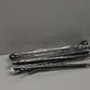 Versatile Heavy Duty Backdrop Stand with Wheels, 10 * 7ft Adjustable Photo Background Stand, Banner Backdrop Stand for Parties/Photography/Birthday/Studio