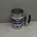 KINGSFORD Heavy Duty Deluxe Charcoal Chimney Starter, Large Capacity Zinc Steel BBQ Fire Starter with Heat Shield and Stay-Cool Handle, Vented Base Air Vents for Fast Even Lighting (1 Count)