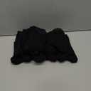 Hanes Boys' Socks, Double Tough Cushioned Crew Socks, 12-pair Packs (Large, Black)
