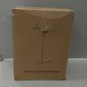 gernehop Gold Floor Lamp for Living Room,Unique Vintage Standing Tall Lamp,Mid Century Modern Floor Lamps Arc Green Glass Floor Lamps for Office Corner