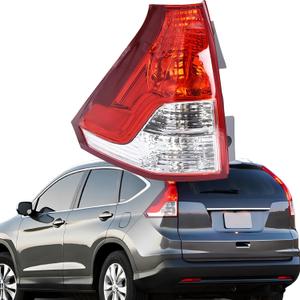 Silscvtt Replacement for Honda CRV 2012-2014 Tail Light Lamp Brake Rear Left Driver Side Outer 33550T0AA01 HO2800183