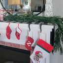 9 Ft Christmas Norfolk Pine Garlands Artificial Greenery Garland Christmas Real Touch Winter Pine Garland for Table Mantle Wall Indoor Outdoor Xmas Decorations (1 pcs)