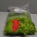 Christmas Green Faux Fur Table Runner Whimsical Lime Green Christmas Table Runner 13'' x 72'' Holiday Party Kitchen Fireplace Dining Room Home Decoration(1 Pcs)