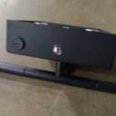 Cordless Wall Sconces with Remote Control, Wireless 5200mAh Rechargeable Battery Operated LED Wall Lamps, 360° Rotate Lightings for Wall Painting, Bedroom, Hallway, Night Light 23.6 inch (Black)