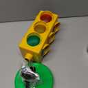 ArtCreativity Traffic Light - Teacher Classroom Must Haves Supplies, 8 Modes with Remote - Classroom Decor, Kindergarten Educational Lamp - Real Traffic Light Rotation Mode