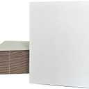 50 Packs 8.5x11 Inch Corrugated Cardboard Sheets, Premium White Corrugated Cardboard Divider Inserts Bulk Flat for Shipping, Mailing, DIY Dcor and Crafts.