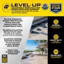Bison Level.Up Adjustable Pedestals for Paver Support Expansion Kit, 4-Pedestal Kit (7079806020)