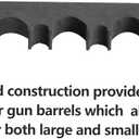 Adoreal 2 Pack Gun Rack for Gun Storage, Gun Safe Accessory for Rifles and Shotguns, Gun Holder in Gun Cabinet, Shotgun Rifle Rest, Foam Material with Magnetic Strip, Gifts for Hunters