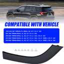 Rear Passenger Side Wheel Arch Trim for GMC Terrain 2018-2024 (AT4, Denali, SLE, SLT) – Durable Plastic Fender Flare Molding Replacement – Replaces GM1791127, 84319893