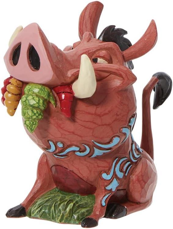 Enesco Jim Shore Disney Traditions Mini Pumbaa Figurine 2.87"