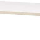 IRIS USA 1-Tier Multi-Purpose PC Monitor Organizer Stand, Stackable Ergonomic Desktop and Countertop Riser for Computer Laptop TV Shoes Kitchen Pantry and Closet Organization, White