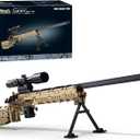 Nueris 1:1 M24 Building Blocks Sets - 1088 PCS Model Guns Collection Toy Building Bricks Sniper Set Shootable - Simulation Militarily Toy Lovers