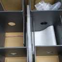 4 Pack Heavy Duty 4x4 (Actual 3.5"x3.5") Stainless Steel Post Caps Tie Bracket, Fit Connecting Wood Gazebo, Deck Patio Post and Wood Beams Bracket (Dark Ggray)