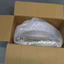 DaYammi 150Pcs White Plastic Plates & Gold Plastic Silverware, White Disposable Plates for Party Include 30 Dinner Platos,30 Dessert Platos,30 Golden Knives,30 Gold Forks,30 Spoons for Wedding Party