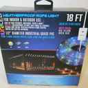 AuraLED Weatherproof Rope Light for Indoor & Outdoor Use, 18 Ft, Multicolor