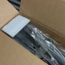 ALMULOO Front Bumper Reinforcement Compatible with 2005-2023 Chrysler 300 & Dodge Challenger Charger Magnum Bumper Impact Absorber Bar 68100209AE 68100209AF CH1006222 Steel Electrophoresis Black