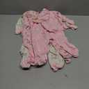 Gerber baby-girls 4 Pack Sleep N' Play Footie (3-6 Months)