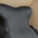 Large 27° Memory Foam Wedge Pillow for Back & Leg Support（Dark Gray）