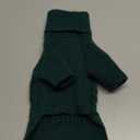 IECOii Dachshund Sweater,Turtleneck Dog Sweater for Small Medium Dogs Girl Boy,Stretchy & Breathable,Warm Knitted Pullover Coat,High Neck Knitwear for Cold Weather Indoor & Outdoor Wear (Green,M)