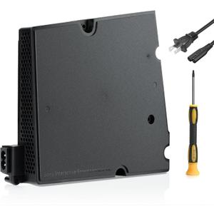 for PS5 Slim Power Supply with Sony PlayStation 5 PS5 Slim CFI-2000 Console Host Source Replacement with AC Adapter Console Power Adapter with Power Cord