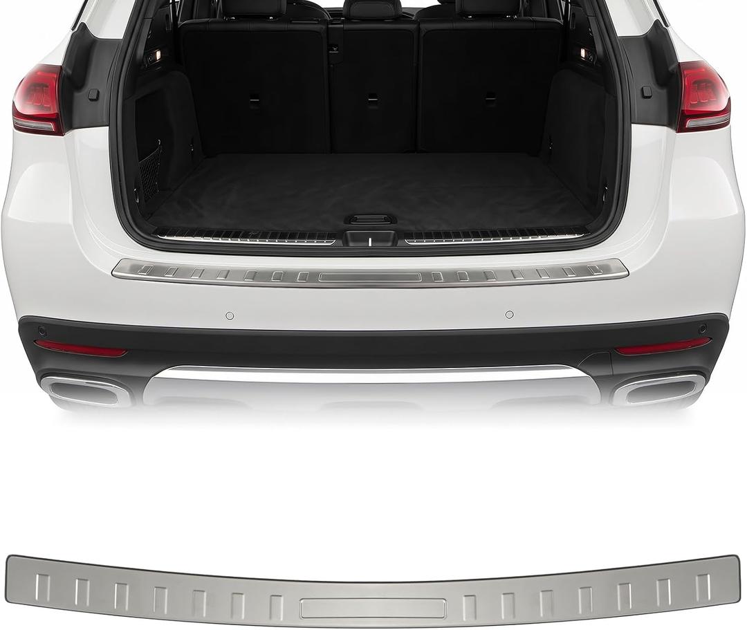 Rear Bumper Protector for Benz GLE350 GLE450 2020-2026 Rear Bumper Gurad | Stainless Steel, Durable, Scratch-resistant, Strong Adhesive, Easy Installation