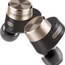 Bowers & Wilkins Pi7 in-Ear True Wireless Headphones, 6 Built-in Mics, Bluetooth 5.0 Qualcomm aptX & Dual Hybrid Drivers, Adaptive Noise Cancellation, Smart Wireless Charging, Charcoal