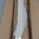 Landical 60 Pcs Ceiling Grid Cover Kit Include 38 Main Parts 22 Wall Parts 1 inch x 2 ft Grid and Seam Covers White Drop for Basement Bathroom Kitchen