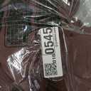 DB MOON Women Crewneck Long Sleeve Knitted Sweater 2025 Loose Fit Soft Solid Pullover (XX-Large, Brown)