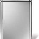 simplehuman 48 Liter / 12.7 Gallon Touch-Bar Dual Compartment Kitchen Recycling Trash Can, Brushed Stainless Steel