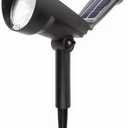 27115 Solar Spotlight, Black Plastic, 30 Lumens - Quantity 1