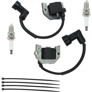 2 Pack of Ignition Coil Module for Toro TimeCutter Series Riding Lawn Mowers with Spark plug Replace 136-7883 139-0720 127-9216