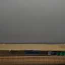CALYX INTERIORS Cordless Bamboo Roman Shade Blind, Light Filtering, 34.5" W x 64" H, Ceylon Chestnut