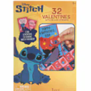 Disney Stitch Sticker Valentine Cards, 32 ct