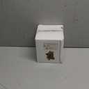 Christmas Brown Bear Statue Decorations for Home, Christmas Wooden Bear Figurine Decor Perfect for Office Tabletop & Gift for Friends, Unique Lovely Bear Holiday Decoration, 5.12 Inch