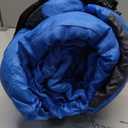 MalloMe Sleeping Bags for Adults Cold Weather & Warm - Backpacking Camping Sleeping Bag for Kids 10-12, Girls, Boys - Lightweight Compact Camping Essentials Gear Accessories Hiking Sleep Must Haves (Ocean Blue)