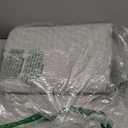 IOHOUZE Abstract Area Rug 4x6 Ft Washable Rugs for Entryway Indoor, Non Slip Small Living Room Rugs Printed Faux Wool Throw Rug, Floor Carpet for Kitchen Nursery Playroom, Navy/Grey