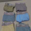 Hanes Boys' Originals Boxer Briefs, Stretch Cotton Underwear, Assorted, 6-pack (Small, Tan/Blue Oasis/Cargo Olive/Grey - 6 Pack)