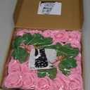 DuHouse 25Pcs Artificial Roses Flowers Fake Roses with Stems Real Touch Foam Flowers for DIY Wedding Bouquet Baby Shower Centerpiece Floral Arrangement Party Home Decor(Pink)