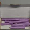 10 Inch Lavender Taper Candles, 10 Pack Unscented Candlesticks for Dinner Wedding Christmas Seasonal Celebration and Home Decoration