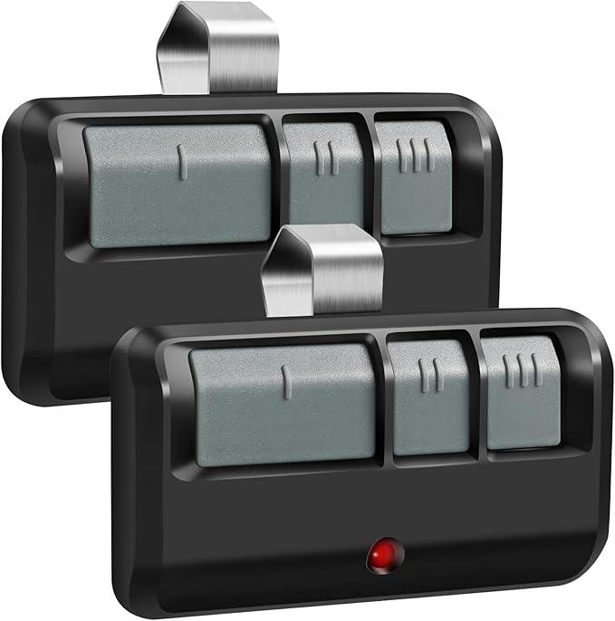 2 Replacement for Liftmaster Chamberlain Sears Craftsman 893MAX Garage Door Opener Remote 2 Pack