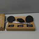 Candle Holder - 3 PCS Candlestick Holders - Vintage Candle Stick Holder - Modern Decorative Centerpiece - Cozy Atmosphere Gift for Home Decor, Wedding, Black Taper