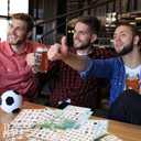 2 x Fancy Land Soccer Bingo Game Birthday Party Bingo Cards Set for Kids Adults Christmas Classroom Supplies Sports Theme Gifts 24 Players