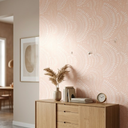 NuWallpaper Laos Ivory Peel and Stick Wallpaper, Ivory Linen Texture Removable Contact Paper for Walls, Self Adhesive Wall Covering for Bedroom Living Room Accent Wall, 20.5-in x 18-ft roll