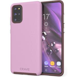 Crave for Samsung Galaxy S20 Plus Case, Shockproof Protection Dual Layer Case for Samsung Galaxy S20 Plus 5G (6.7 inch) - Lilac