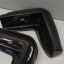 Dock Corner Bumpers Fenders Marine Corner Dock Bumpers Fender Guard for Docking, Soft UV-Resistant Marine-Grade Vinyl, Inflatable Protection, 10-Inch x 10-Inch, 2-Pack, Black