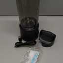 COKUNST Portable Blender, Small Smoothie & Shake Maker with 8 Blades, Compact Personal Blender with LED Display, USB C Rechargeable Juice Mixer with Extra Lid for Travel, Gym, Home, 17oz, Black