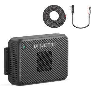 BLUETTI Charger 2, 1200W Alternator & DC-DC Charger, Dual Input (Car + Solar), 13 Faster Car Charging for Portable Power Stations, Emergency Jumpstarter for Road Trips & RVs
