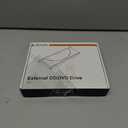 Alxum External CD DVD Drive for Laptop, 7 in 1 Portable CD Player DVD Burner with M.2 NVMe/USB 2.0 Interface and SD/Micro SD Card Slot, Ultra-Slim Disk Drive Optical for Windows/Mac OS/Linux/Vista (Gray)