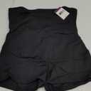 Maidenform Women's Shapewear Underwear, High-Waisted Body Shaper Shorts, Shapewear Tummy Control Boyshort (XX-Large, Black)
